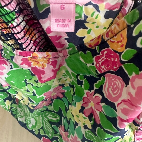 RARE Lily Pulitzer Gardenia Tank Size 6 Pre-Owned - Picture 3 of 6